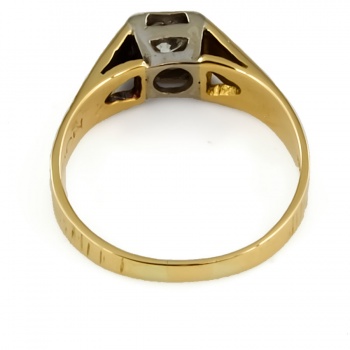 18ct gold Diamond 0.15cts Ring size L